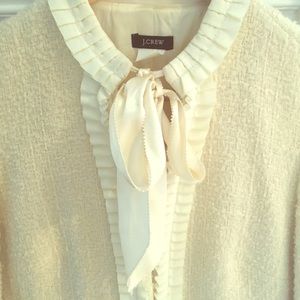 Gorgeous bouclé J Crew wool jacket